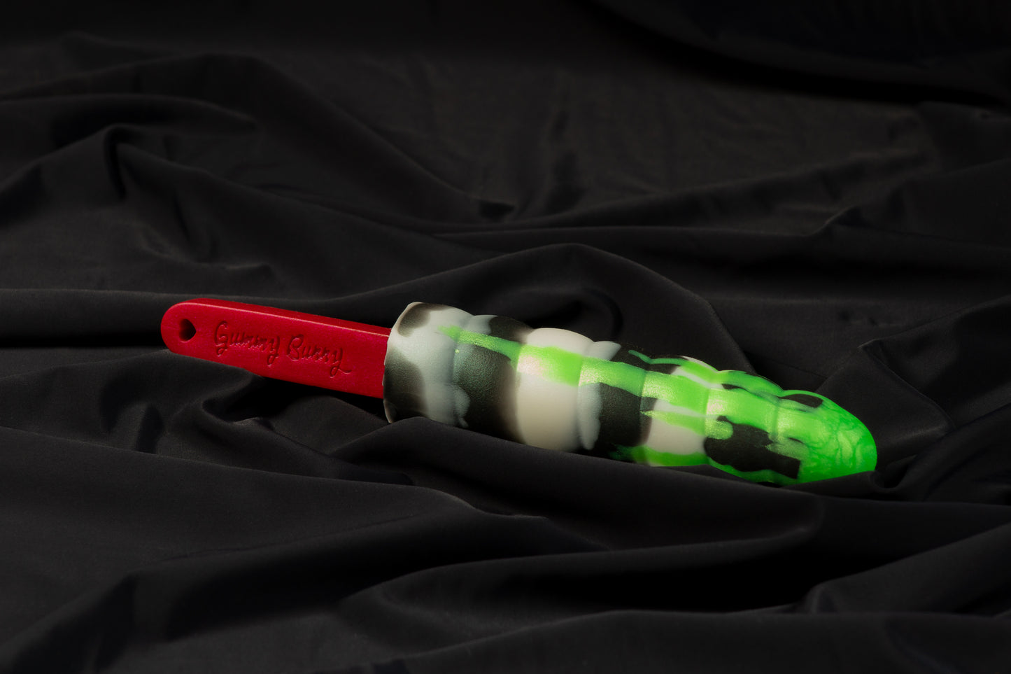 Swirl Gummy pop, Glow Sandworm, Medium firmness