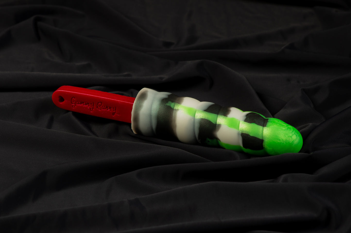 Swirl Gummy pop, Glow Sandworm, Medium firmness