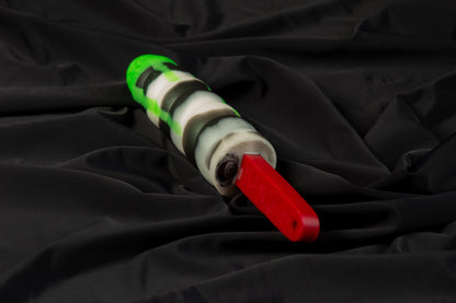 Swirl Gummy pop, Glow Sandworm, Medium firmness