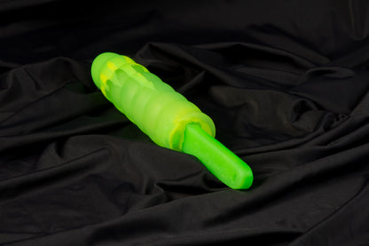 Swirl Gummy pop, Glow neon green drip, medium firmness