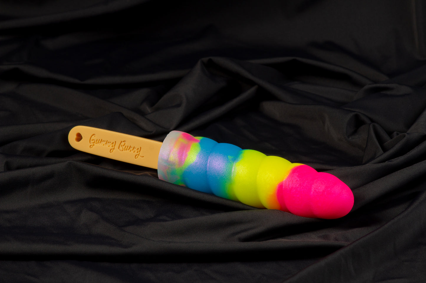 Swirl Gummy pop, Glow Rainbow, Hard firmness