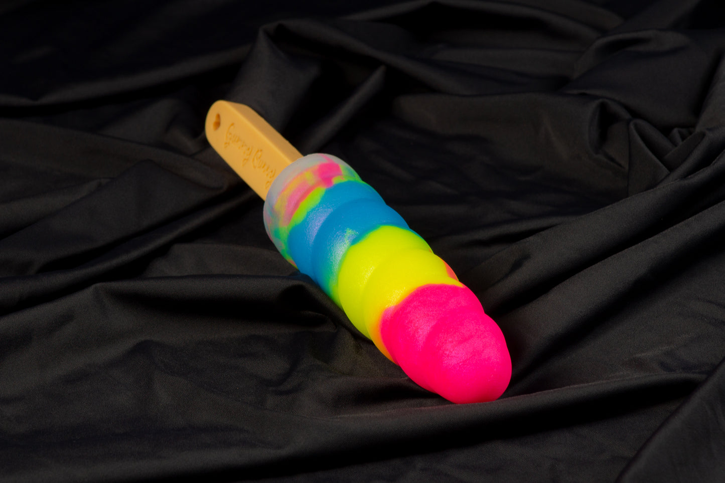 Swirl Gummy pop, Glow Rainbow, Hard firmness