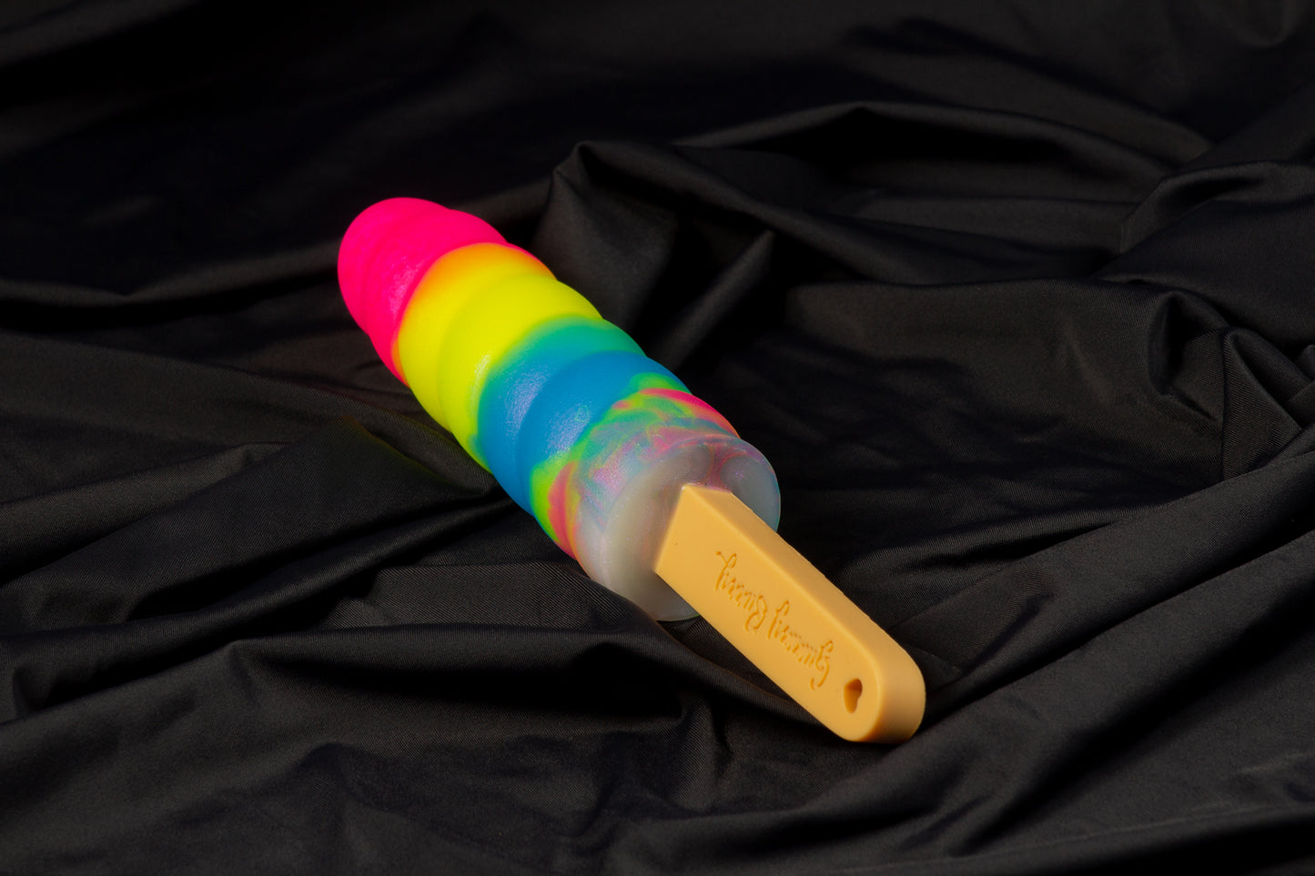 Swirl Gummy pop, Glow Rainbow, Hard firmness