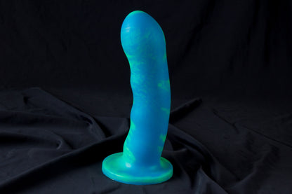 Large Petunia, Glow blue and green color, medium firmness