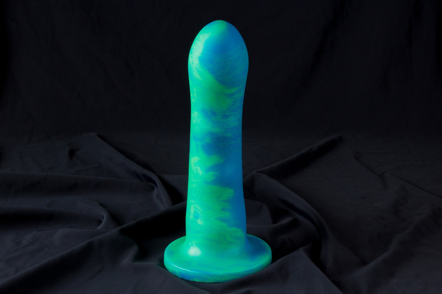 Large Petunia, Glow blue and green color, medium firmness