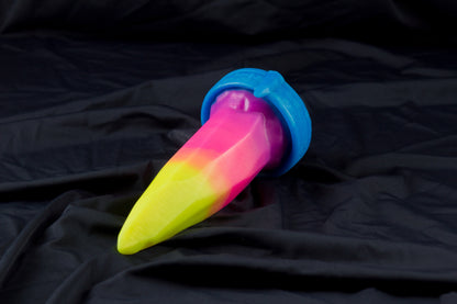 Medium Bloomstone in glow in the dark retrowave colors, soft firmness