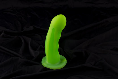 Petunia, Glow neon green drip, medium firmness, Suction cup base