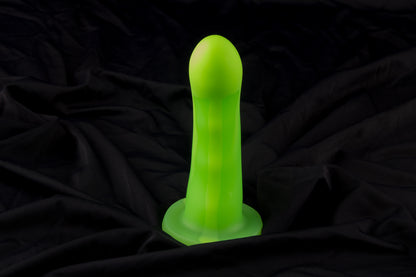 Petunia, Glow neon green drip, medium firmness, Suction cup base