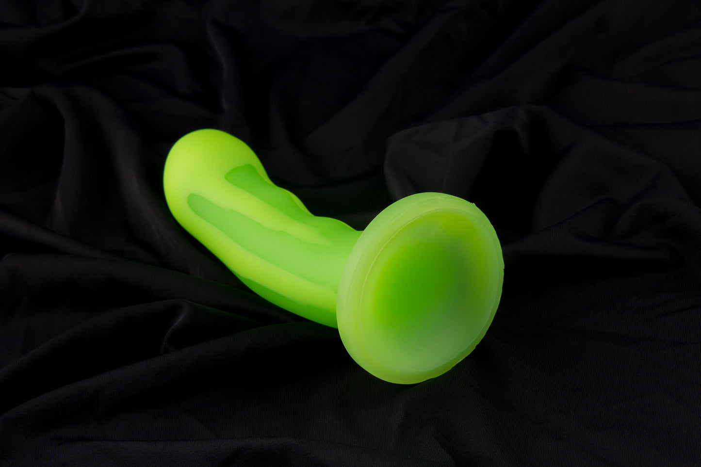 Petunia, Glow neon green drip, medium firmness, Suction cup base