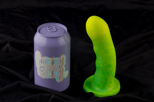 Petunia, Glow neon greens, medium firmness, Suction cup base